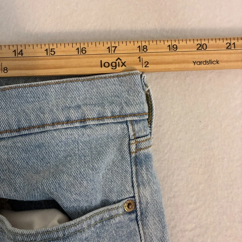 Vtg Levis 505 Jeans Mens‎ Size 36x32 Straight Leg Light Wash Denim Pants Y2K